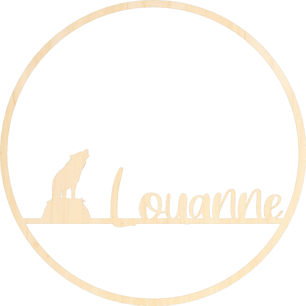 Gepersonaliseerde Hoepel 'Louanne'