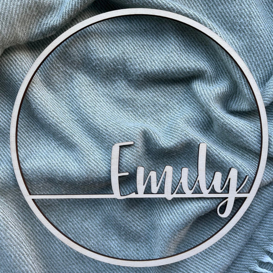 Gepersonaliseerde Hoepel 'Emily'