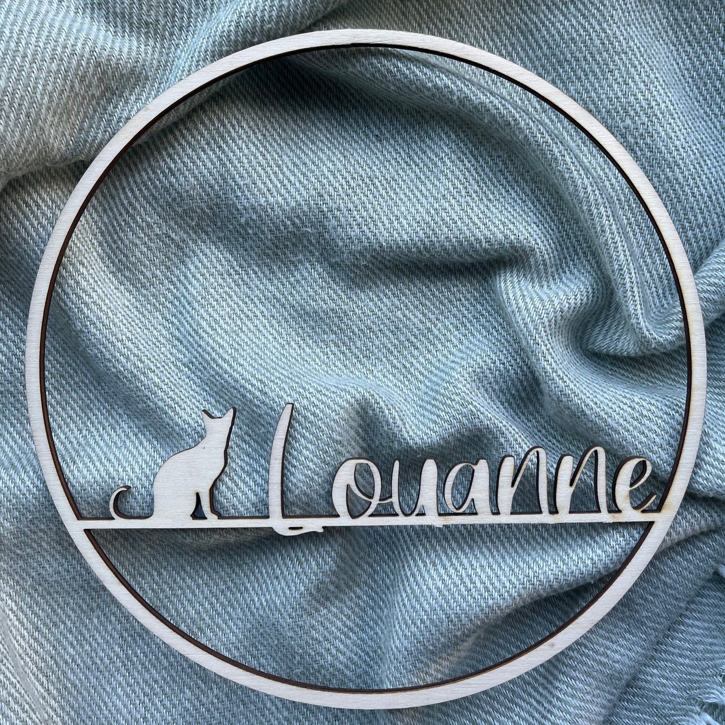 Gepersonaliseerde Hoepel 'Louanne'