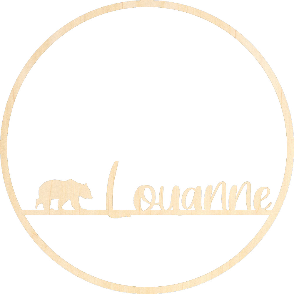 Gepersonaliseerde Hoepel 'Louanne'