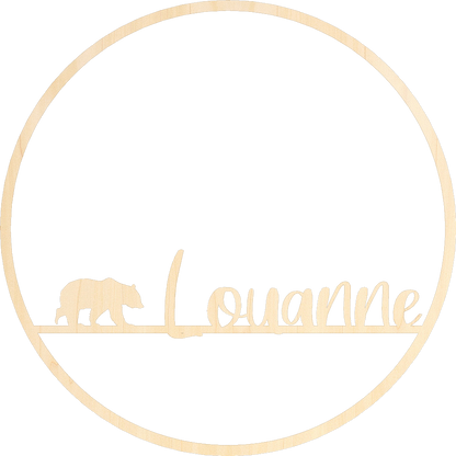 Gepersonaliseerde Hoepel 'Louanne'