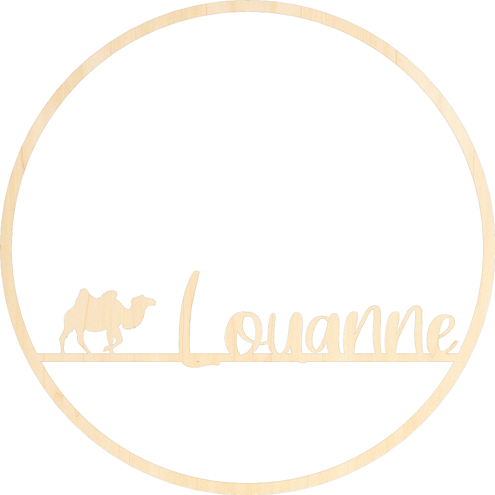 Gepersonaliseerde Hoepel 'Louanne'