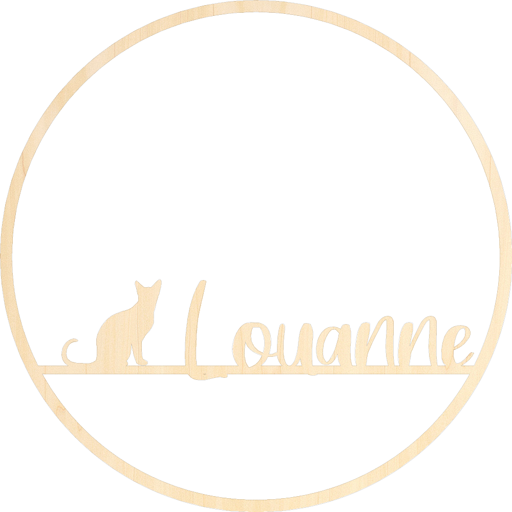 Gepersonaliseerde Hoepel 'Louanne'