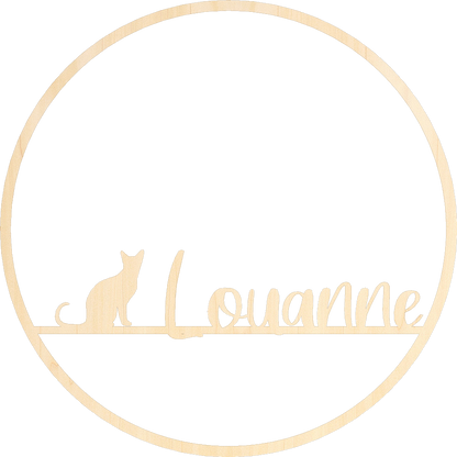 Gepersonaliseerde Hoepel 'Louanne'