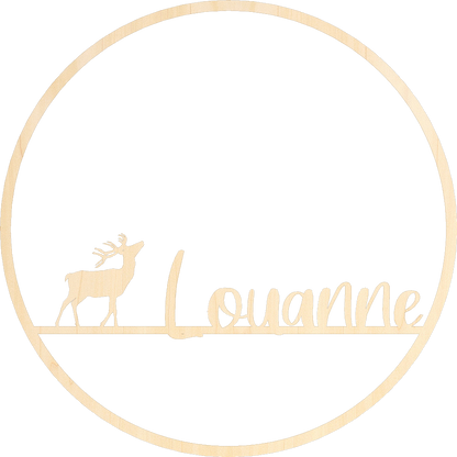 Gepersonaliseerde Hoepel 'Louanne'