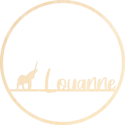 Gepersonaliseerde Hoepel 'Louanne'