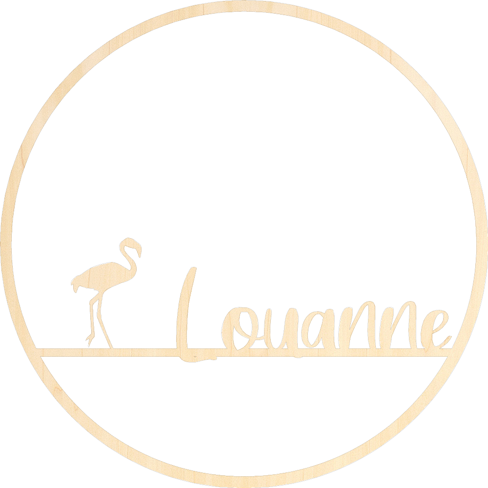 Gepersonaliseerde Hoepel 'Louanne'