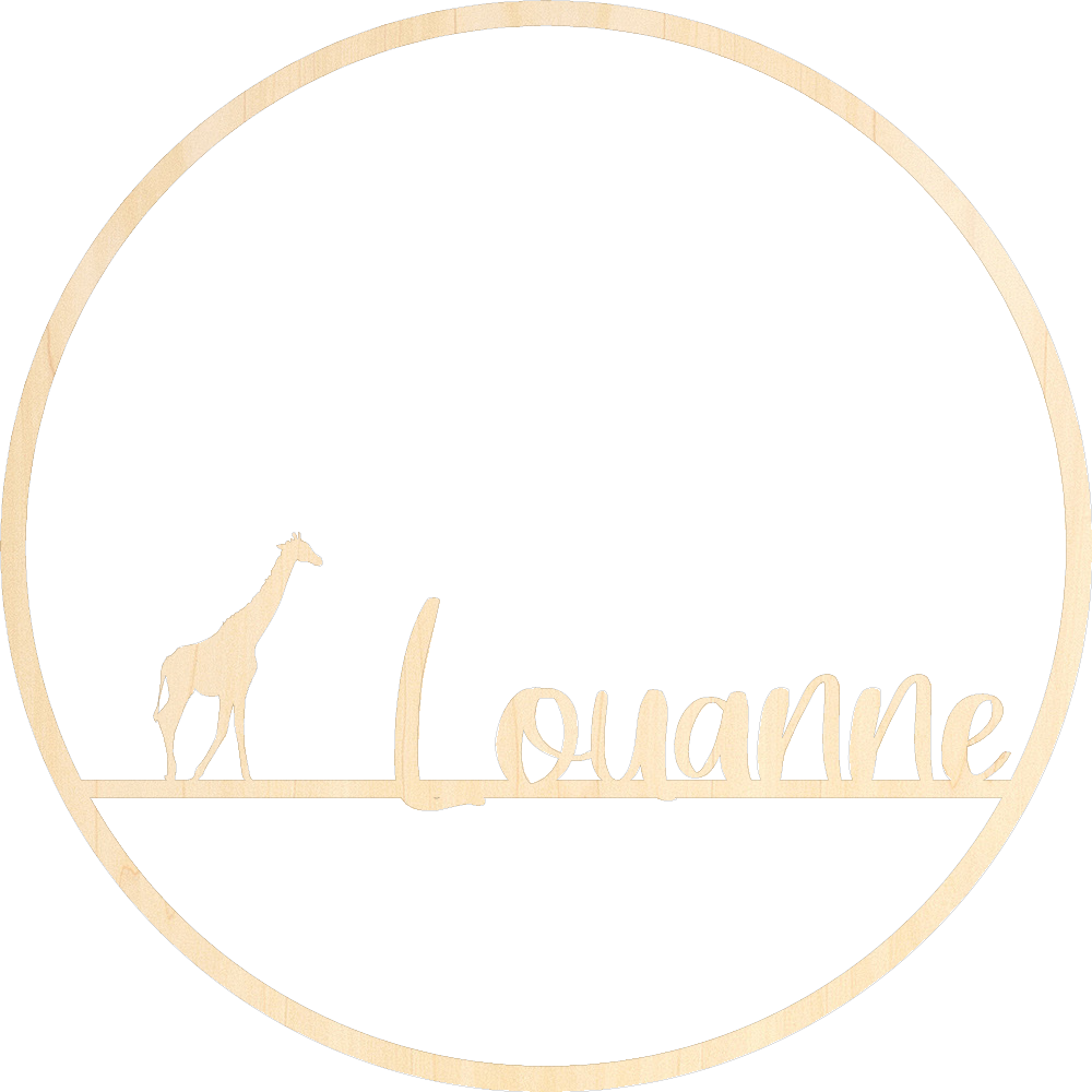 Gepersonaliseerde Hoepel 'Louanne'