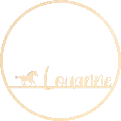 Gepersonaliseerde Hoepel 'Louanne'