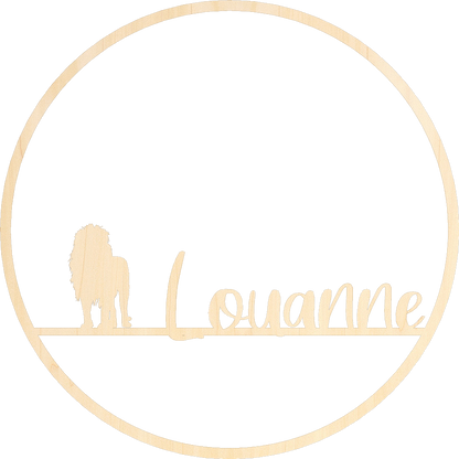 Gepersonaliseerde Hoepel 'Louanne'