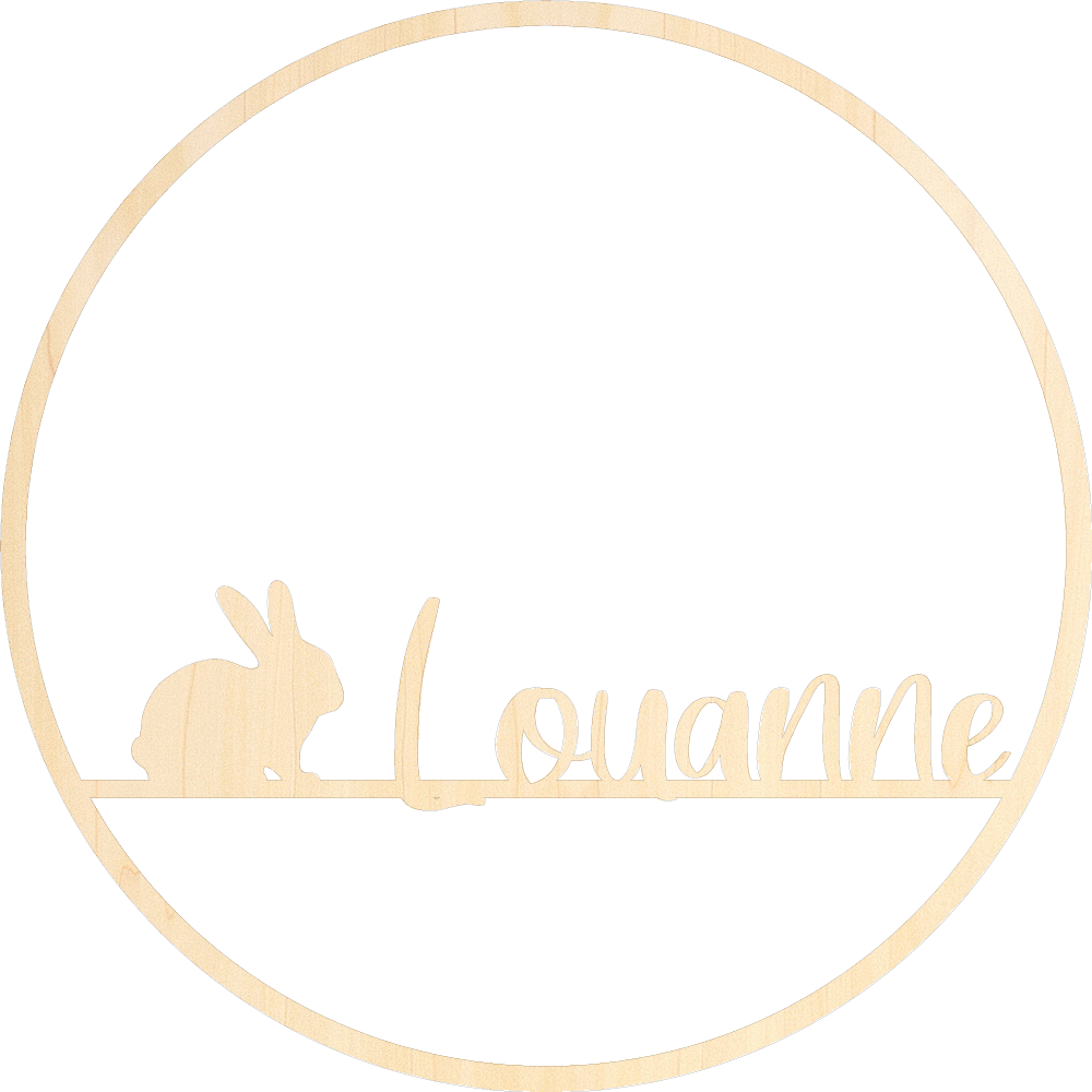 Gepersonaliseerde Hoepel 'Louanne'