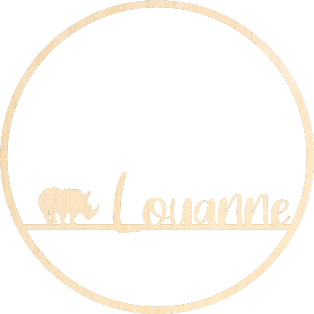 Gepersonaliseerde Hoepel 'Louanne'