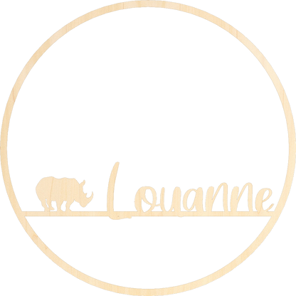 Gepersonaliseerde Hoepel 'Louanne'